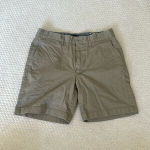 Jcrew Men’s Chino shorts - 29 waist, olive green/khaki